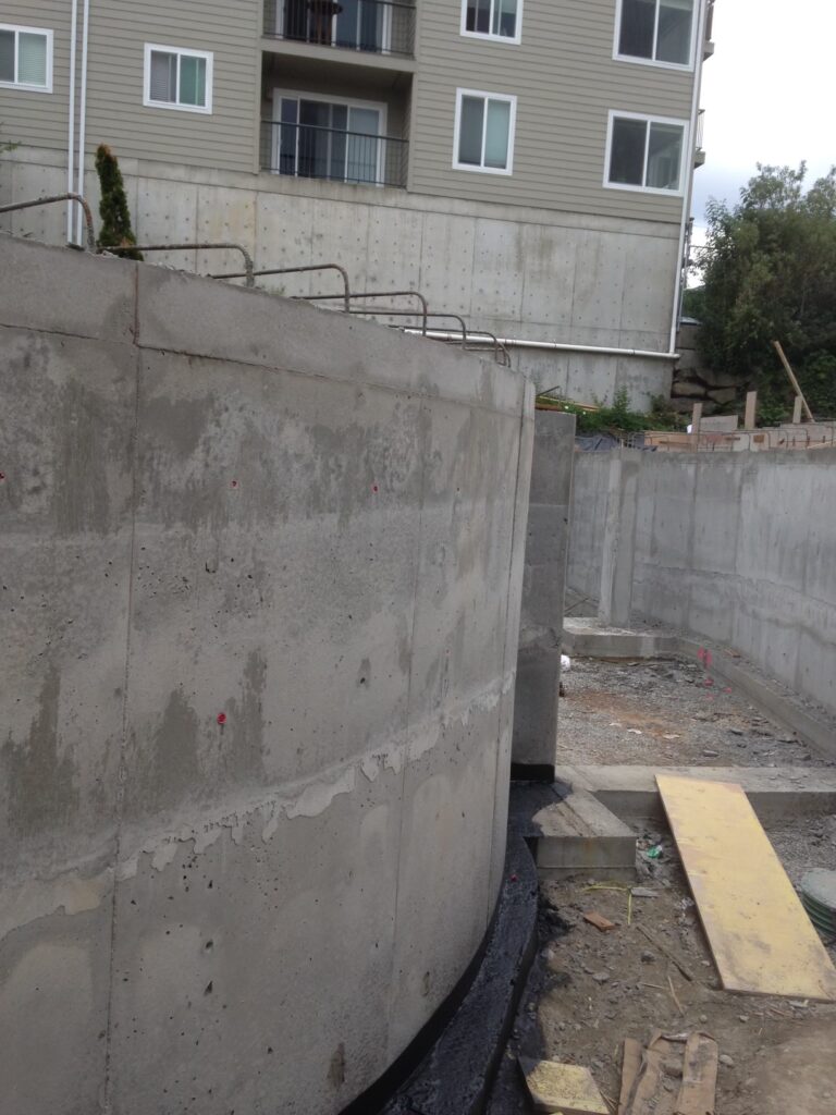 Commercial Concrete foundation